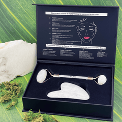Yumi Skincare Jade Roller & Gua Sha Kit