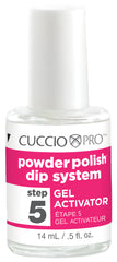 Cuccio Pro Powder Polish - Gel Activator - Step 5