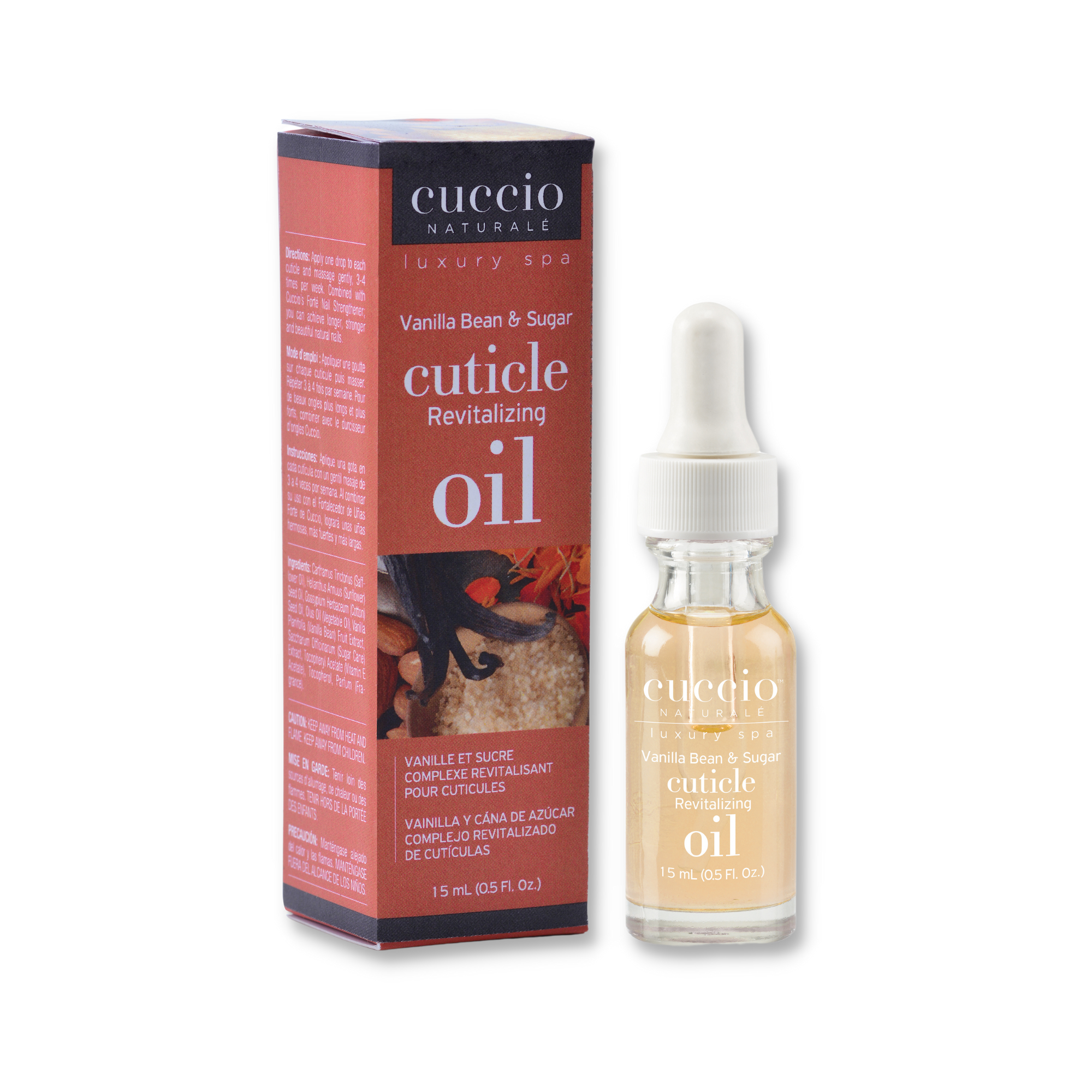 Cuccio Naturalé Cuticle Revitalizing Oil - Vanilla Bean & Sugar 15ml