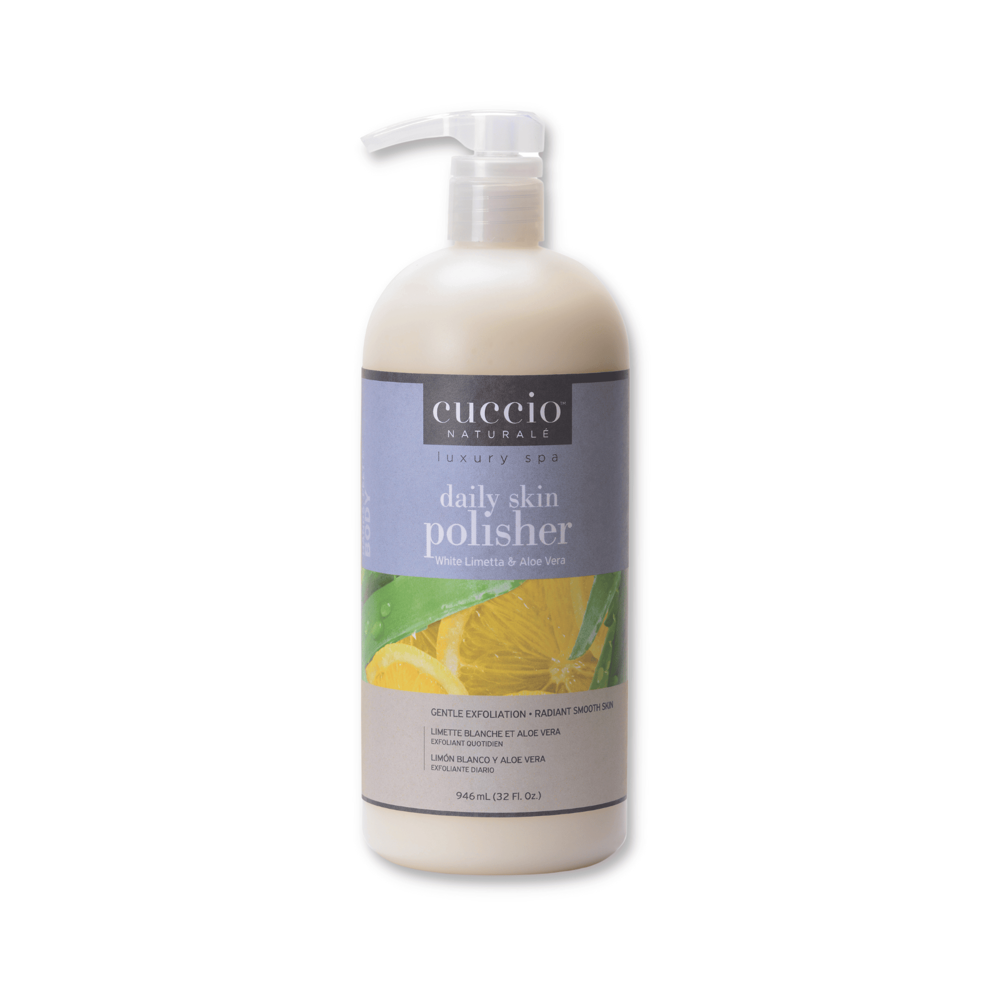 Cuccio Naturalé Daily Skin Polisher - White Limetta & Aloe Vera