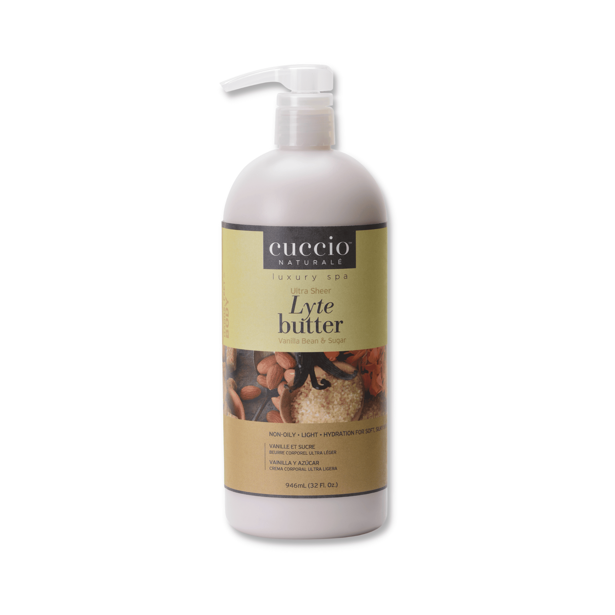 Cuccio Naturalé Lyte Butter Lotion - Vanilla Bean & Sugar 946ml