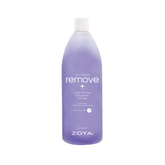 Zoya nail polish remover bottle on a white background