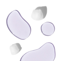 Set of purple Zoya Remove Plus splashes on a white background