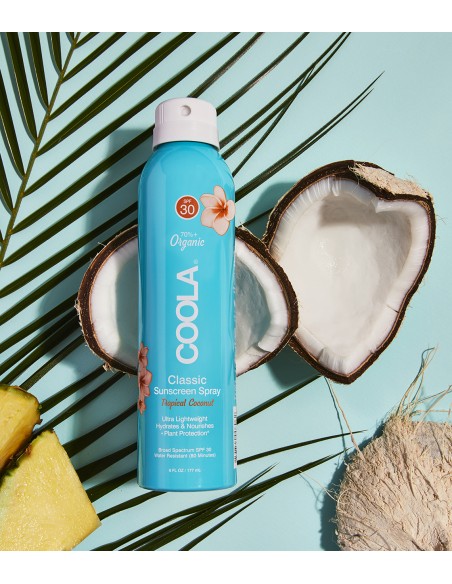 Coola Classic Body Organic Sunscreen Spray SPF30 - Tropical Coconut 177ml