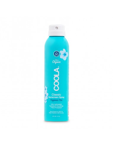 Coola Classic Body Organic Sunscreen Spray SPF50 - Unscented 177ml