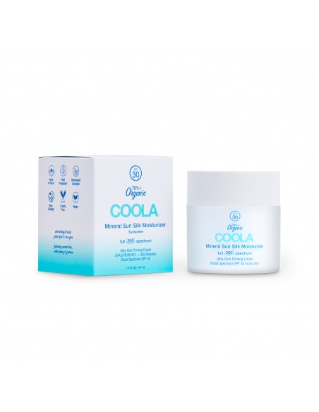 Coola Full Spectrum 360° Mineral Sun Silk Moisturizer Organic Face Sunscreen SPF 30