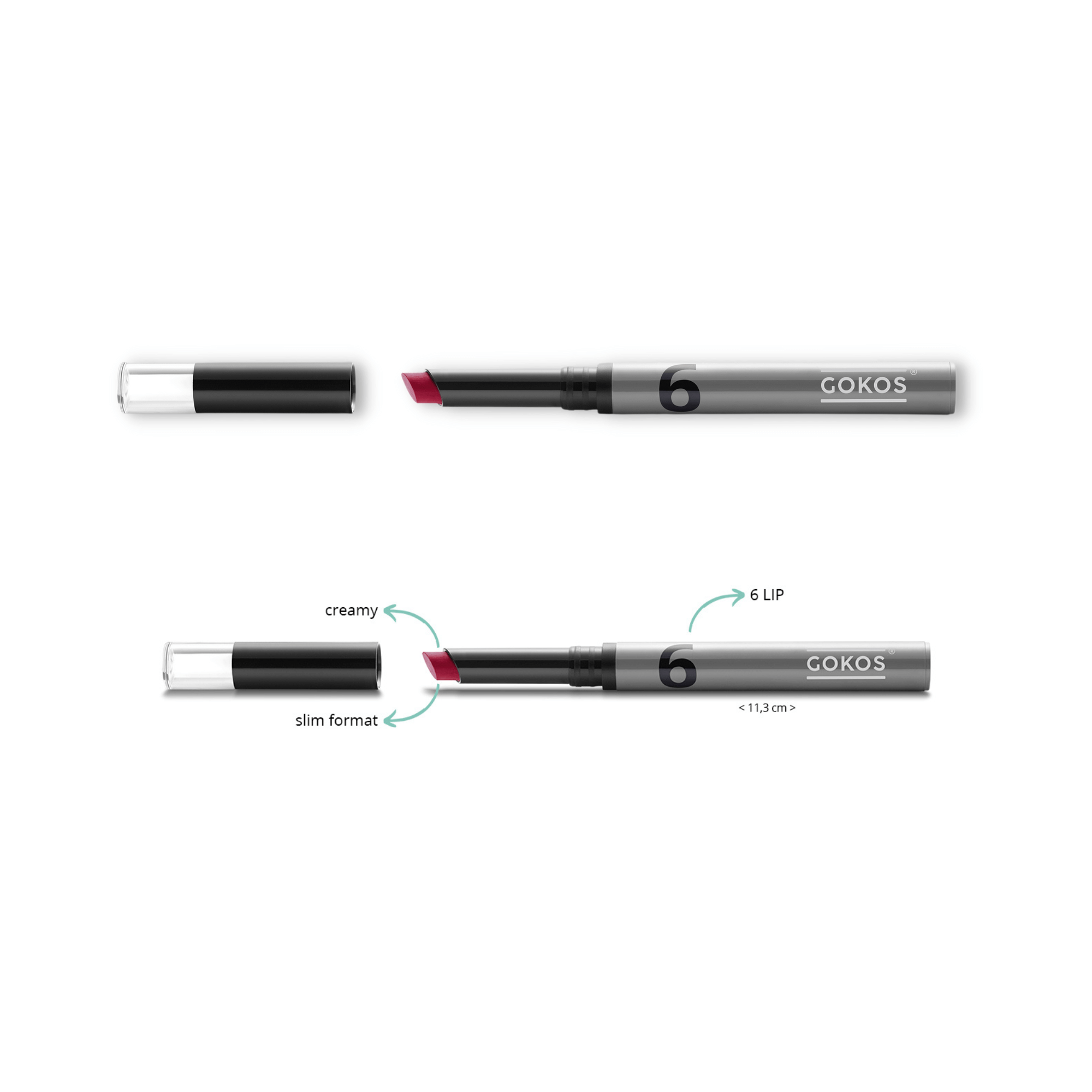 Gokos LipColor Splendid Fuchsia 602