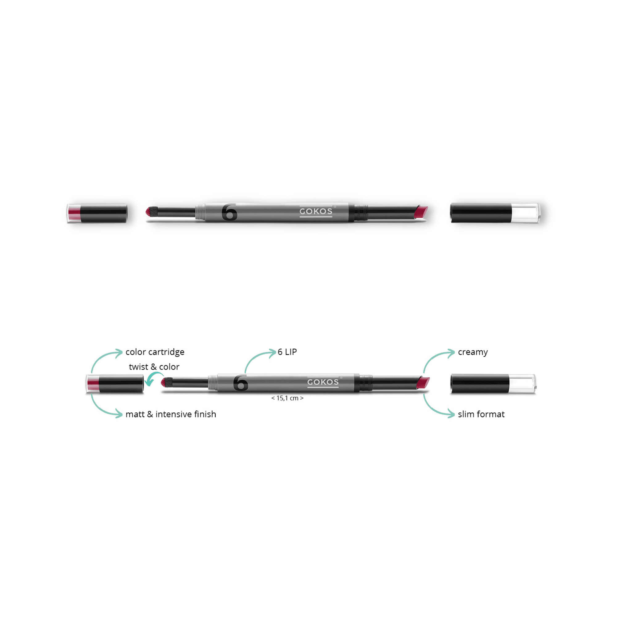 Gokos LipCreator Splendid Fuchsia 602