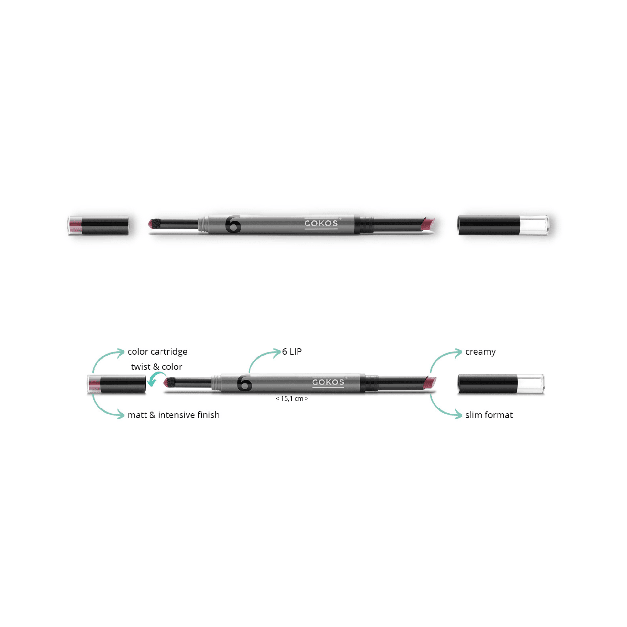 Gokos LipCreator Feels Be Mine 607