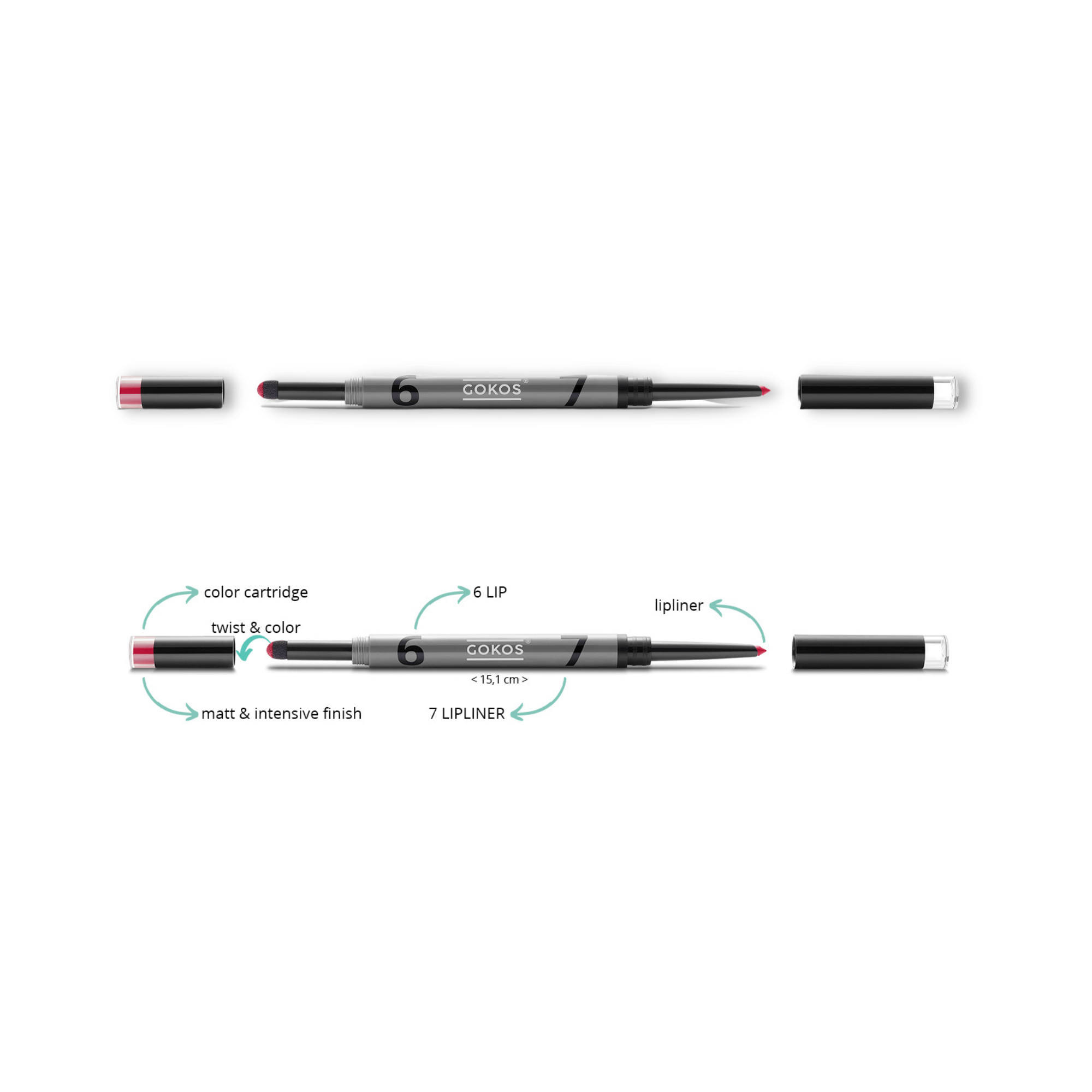 Gokos LipDesigner Heat Wave 6703