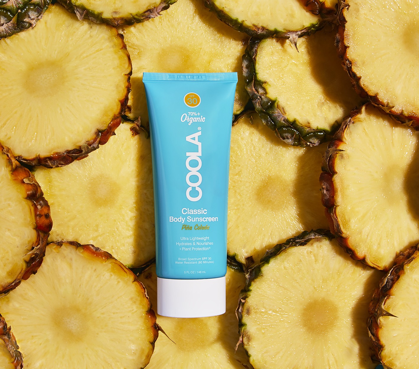Coola Classic Body Organic Sunscreen Lotion SPF30 - Pina Colada