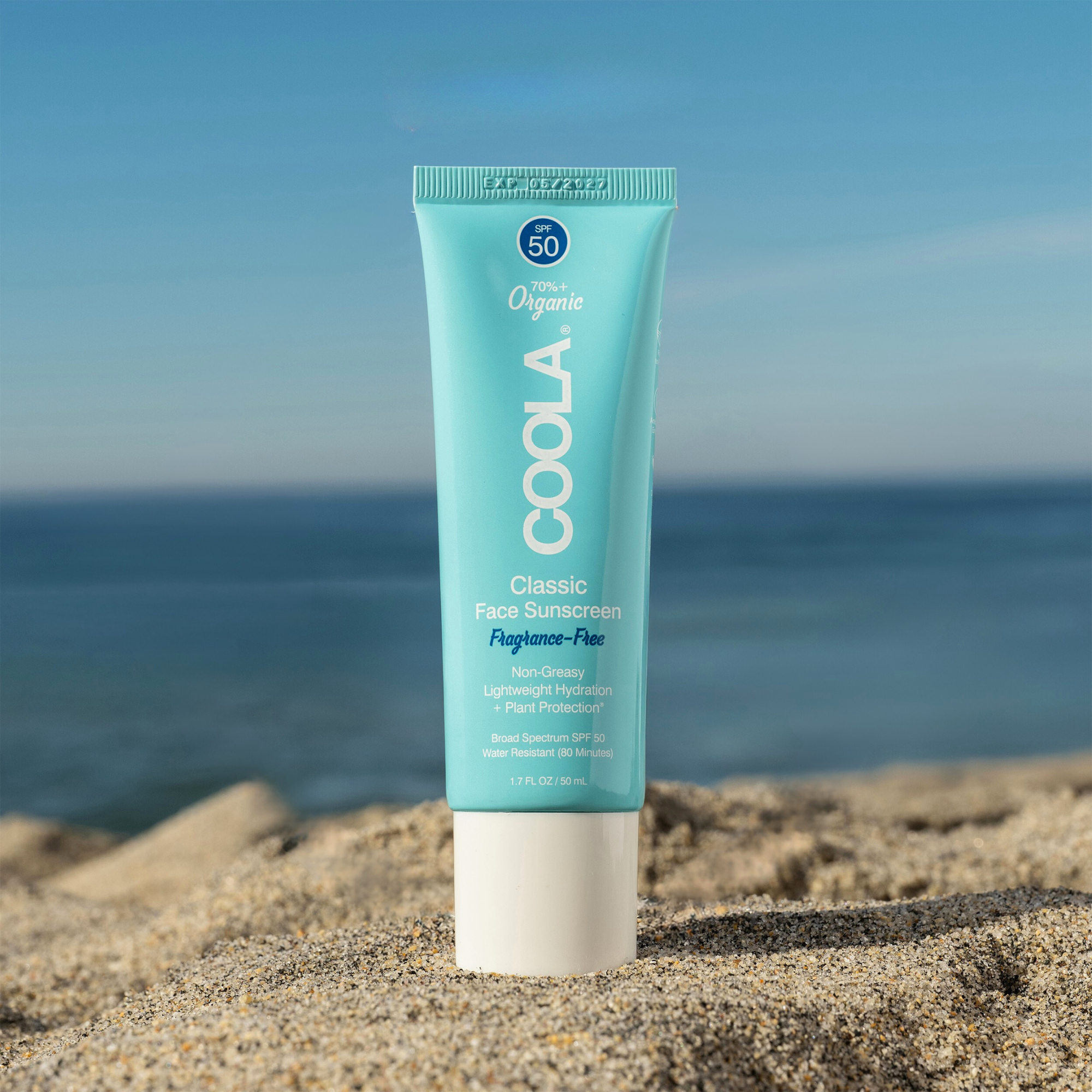 Coola Classic Face Organic Sunscreen Lotion SPF50 - Fragrance Free CL10344