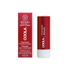 Coola Mineral Liplux Organic Tinted Lip Balm Sunscreen SPF30 - Firecracker CL10353