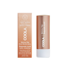 Coola Mineral Liplux Organic Tinted Lip Balm Sunscreen SPF30 - Skinny Dip CL10508