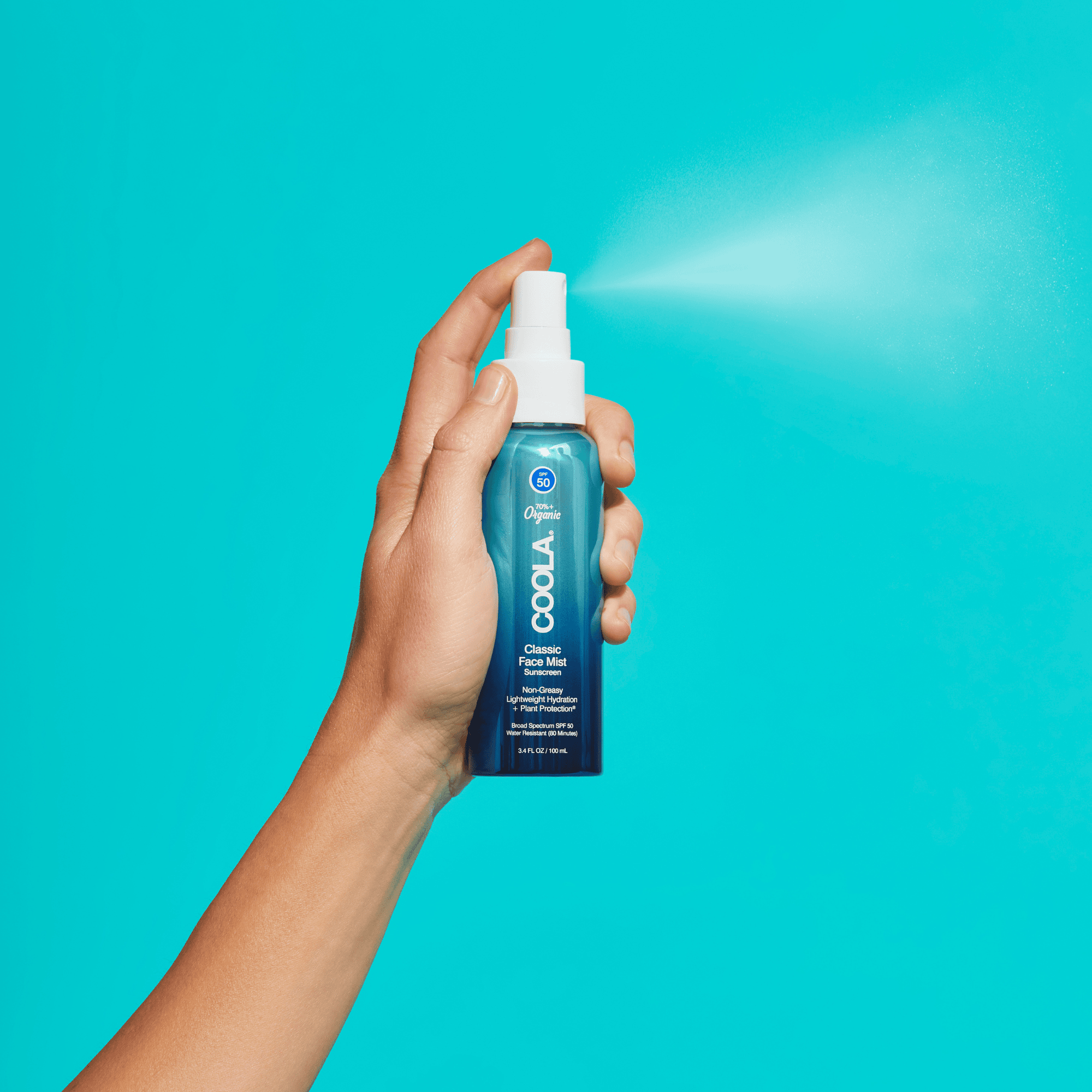 Coola Classic Face Organic Sunscreen Mist SPF50