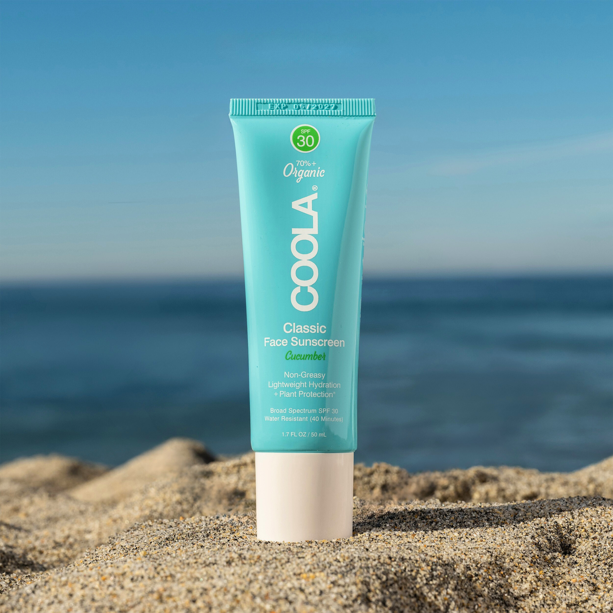 Coola Classic Face Organic Sunscreen Lotion SPF30 - Cucumber CL10512