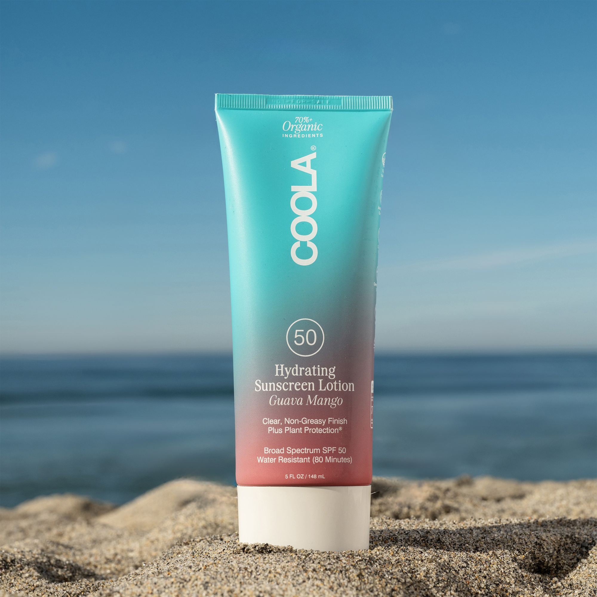 Coola Classic Body Organic Sunscren Lotion SPF50 - Guava Mango CL10777