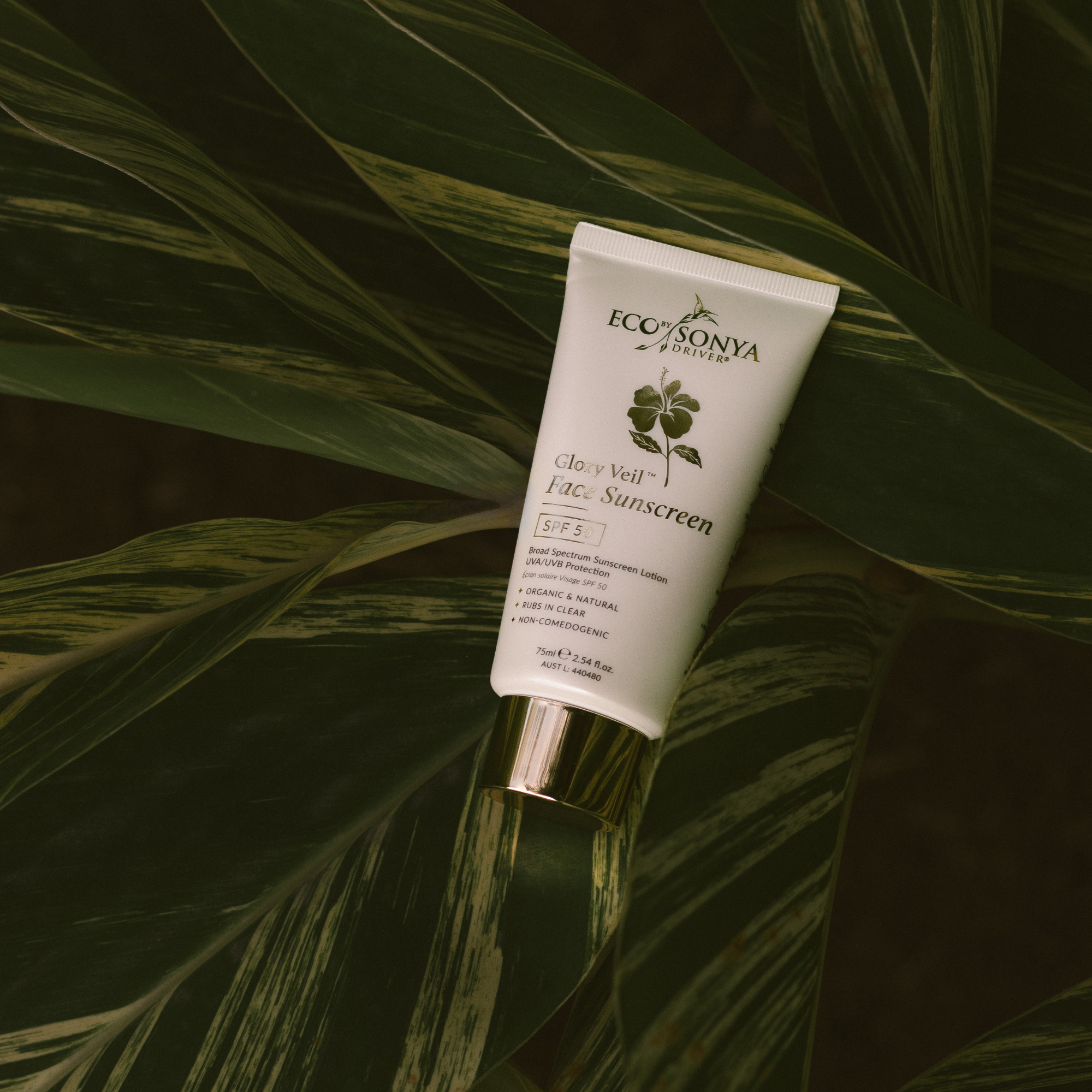 Eco by Sonya Driver Glory Veil Face Sunscreen Lotion SPF50 75ml