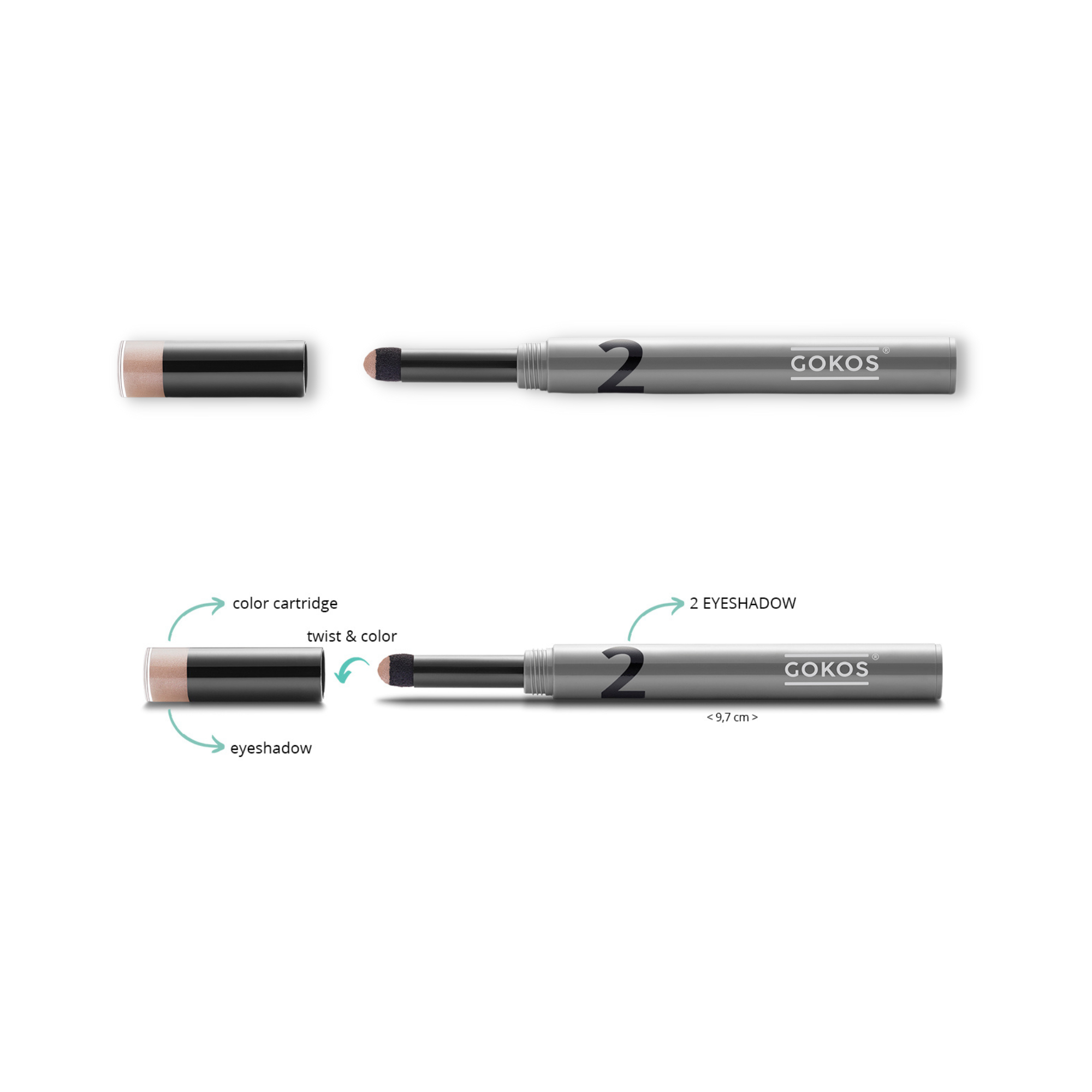 Gokos Eyecolor Milk & Honey 208